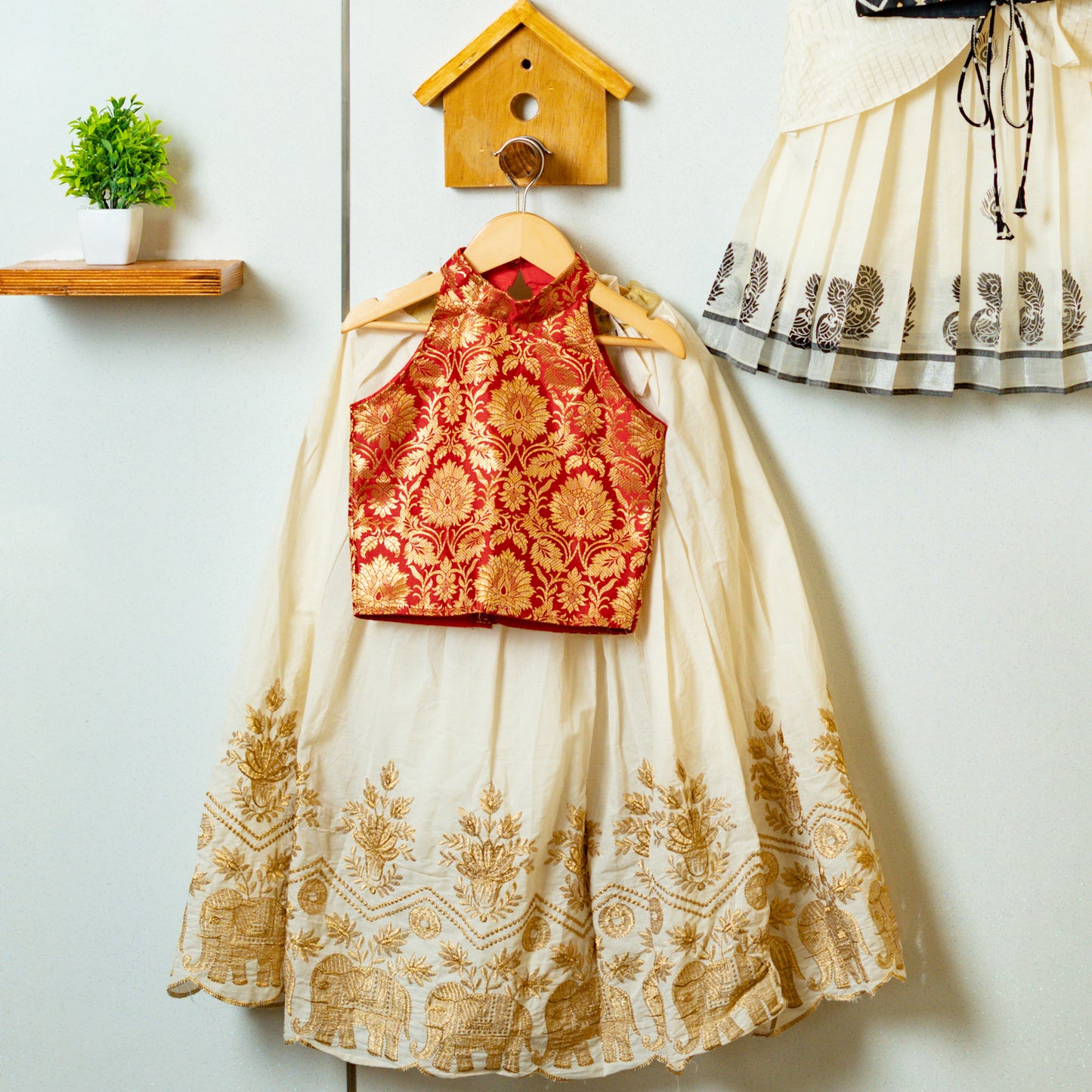Pre Order: Elephant Skirt and Top