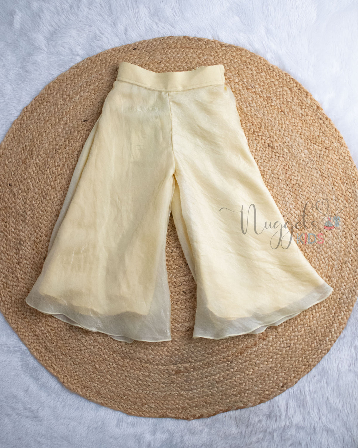 Ready to Ship: Butterscotch Space Silk Divided Pant