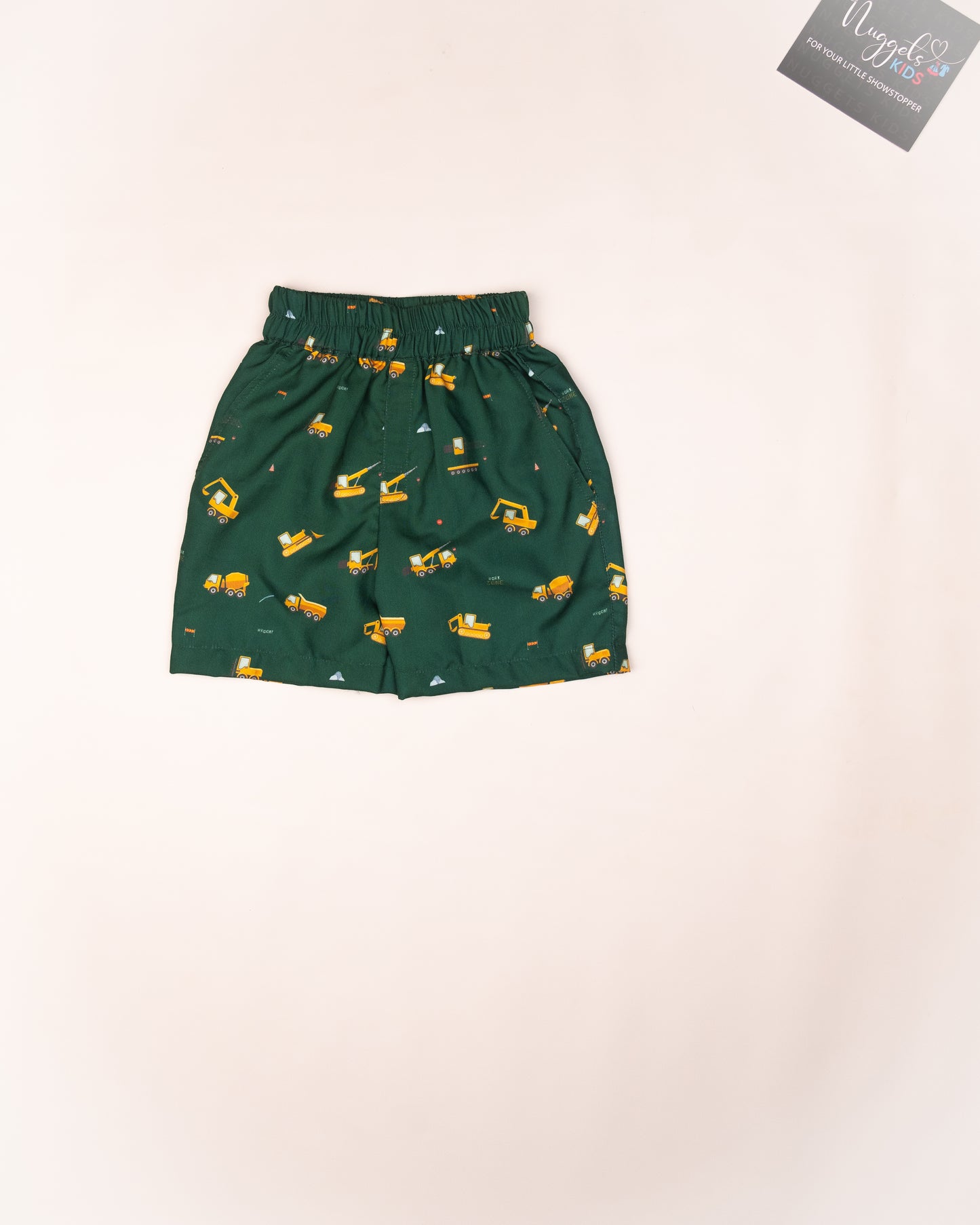 Ready to Ship: Tractor Printed Swiss Cotton Co-ord Set
