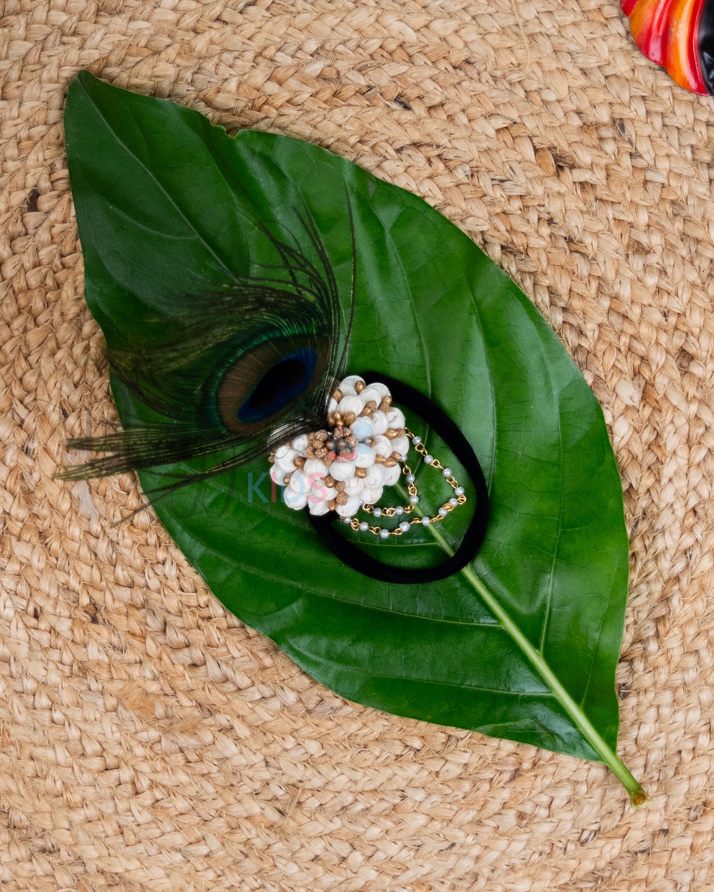 Ready to Ship: Ink Blue Janmashtami Dhoti Set