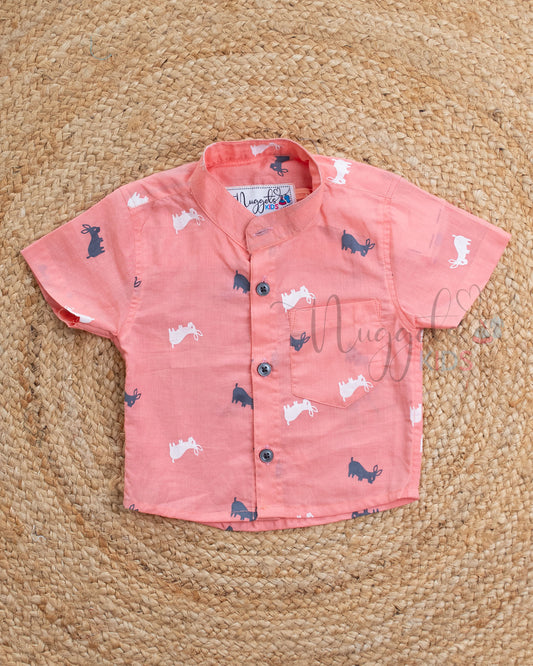 Ready to Ship: Snuggle Bunny Cambric Cotton Co-ord Set