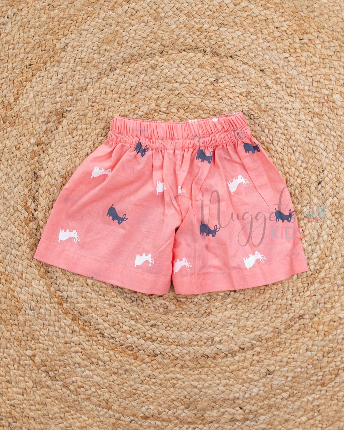 Ready to Ship: Snuggle Bunny Cambric Cotton Co-ord Set