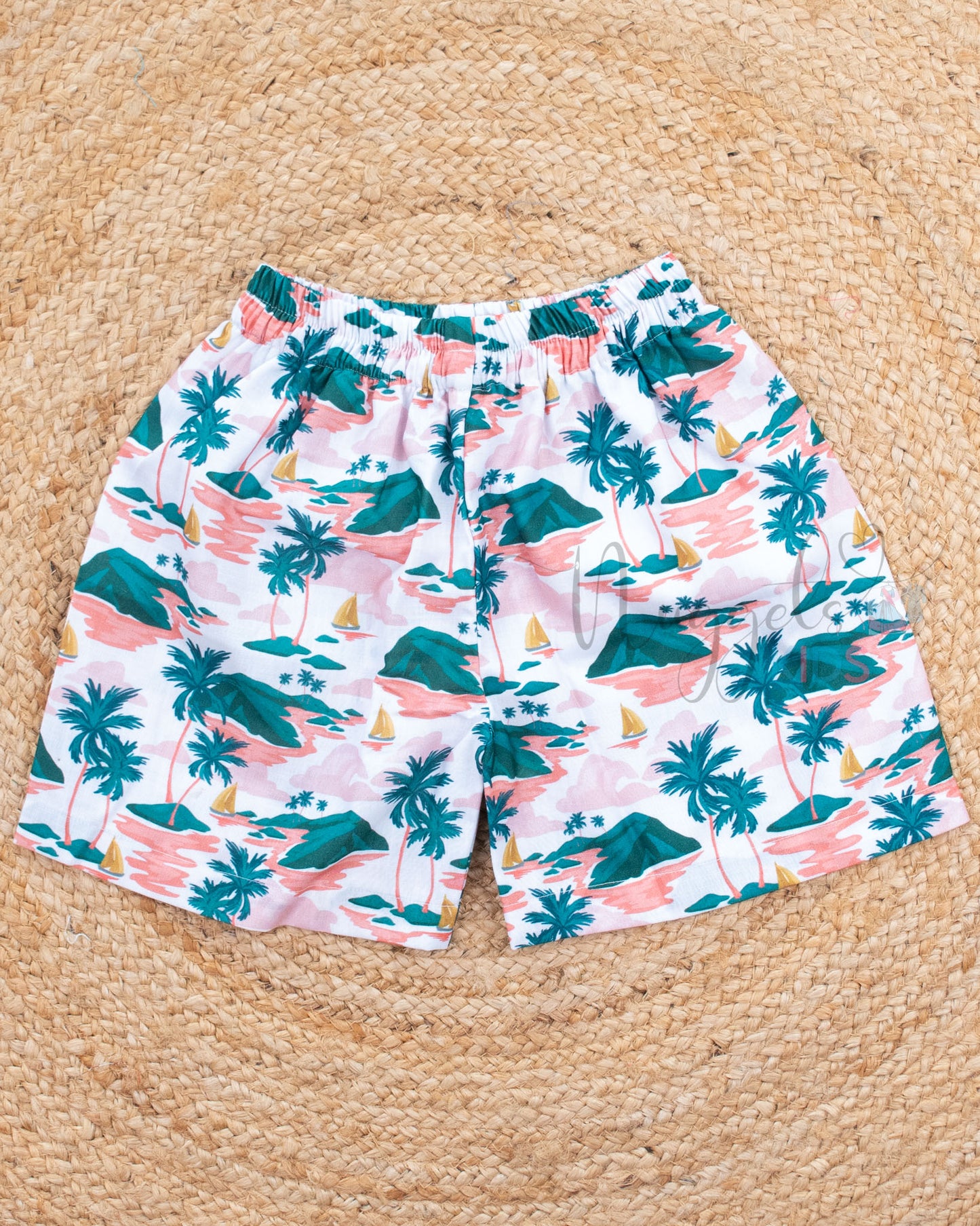 Ready to Ship: Island Hop Linen Viscose Co-ord Set