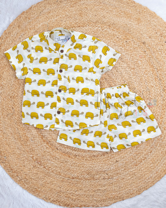Ready to Ship: Shell & Shore Cotton Co-ord Set