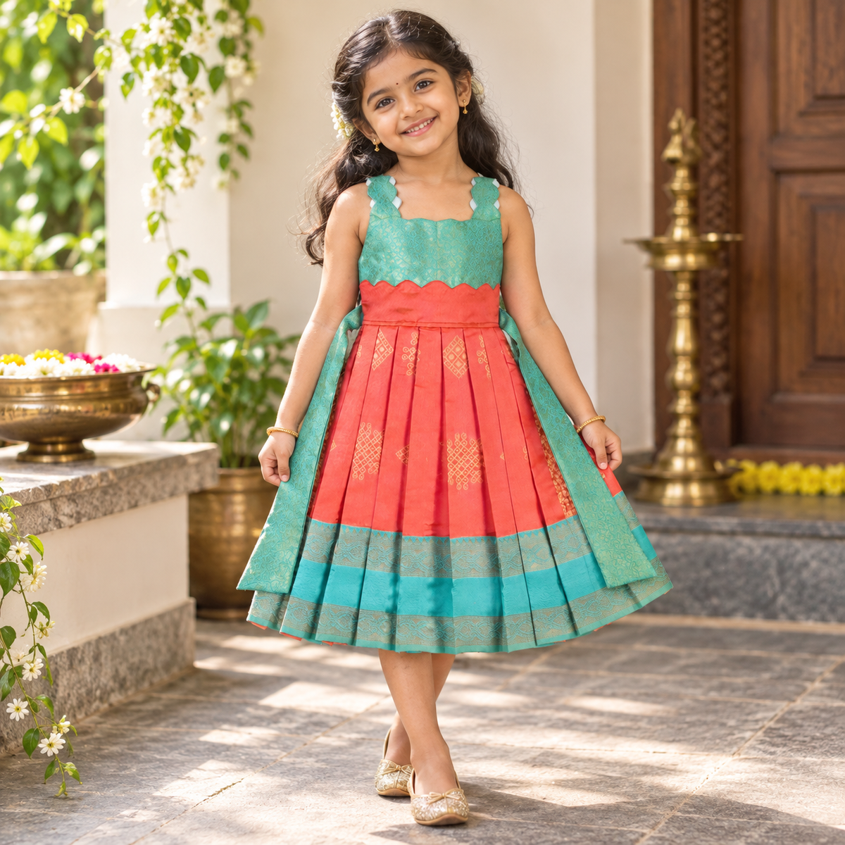 Girls South Indian Ethnic