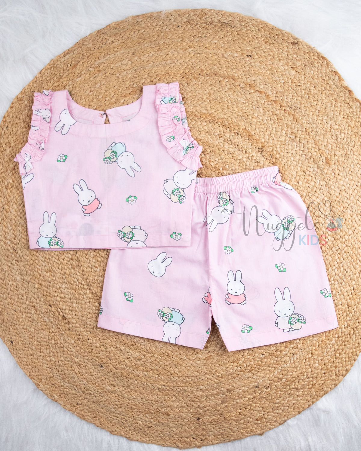 Ready to Ship: Bunny Cotton Co_ords Set