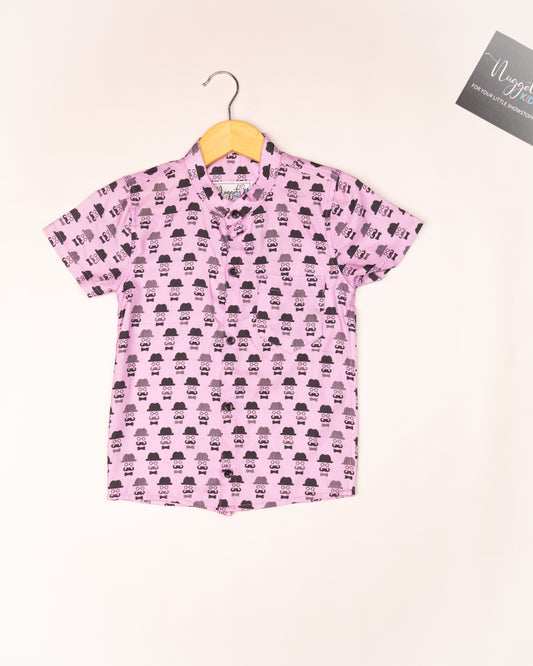 Ready to Ship: Party Man Printed Swiss Cotton Co-ord Set