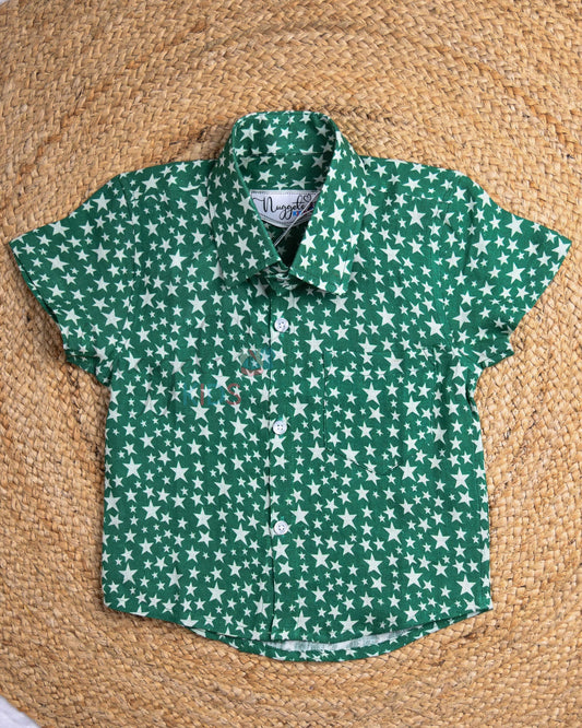 Ready to Ship: Stars Printed Linen Co-Ord Sets