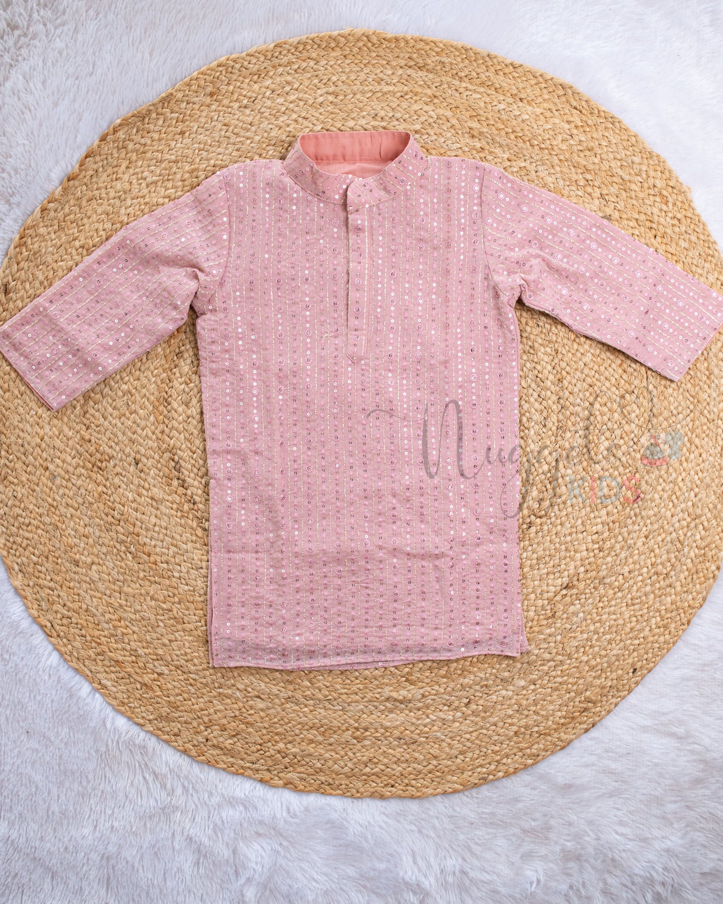 Pre Order: Royal Riwaz Embroidered Kurta