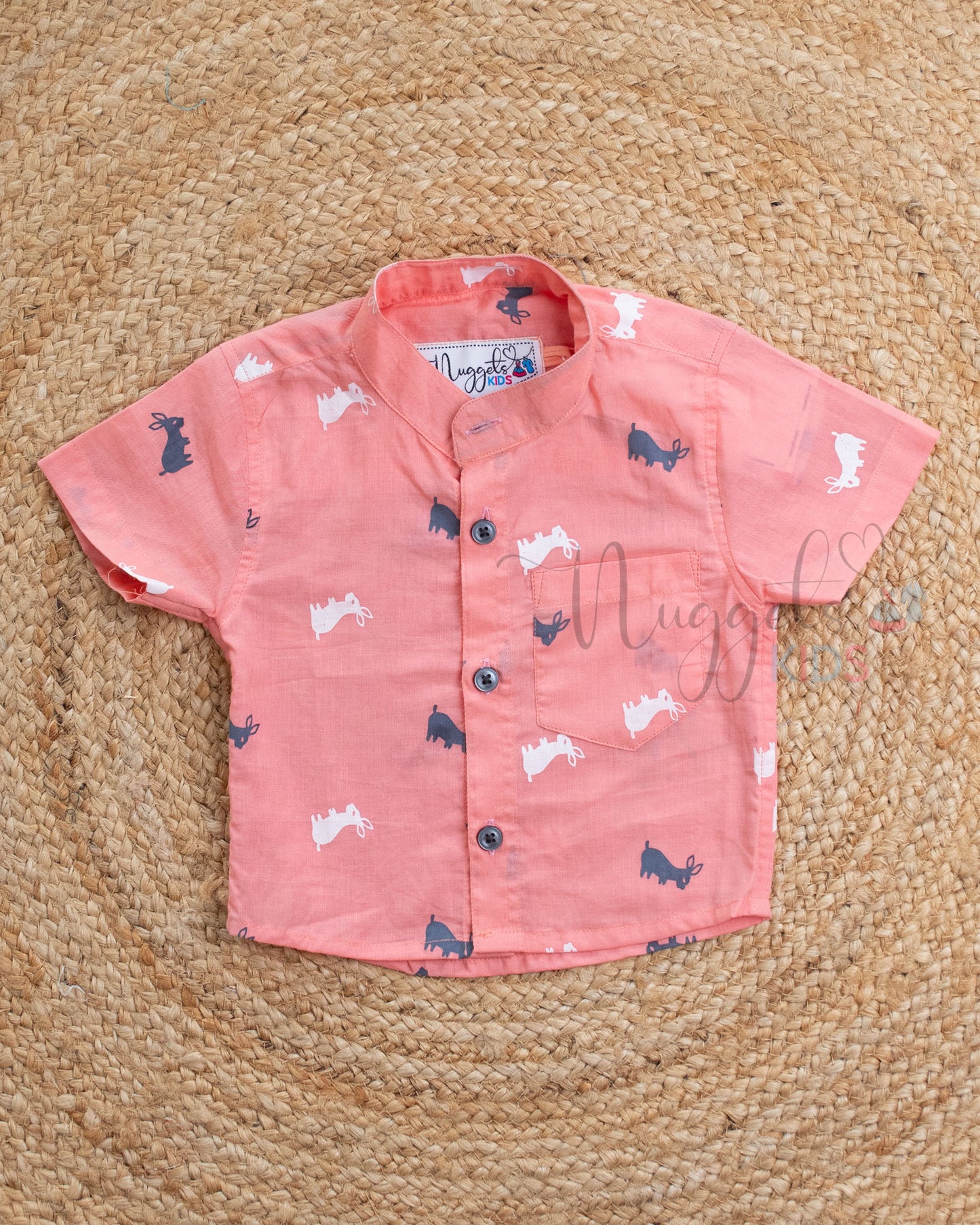 Ready to Ship: Snuggle Bunny Cambric Cotton Co-ord Set
