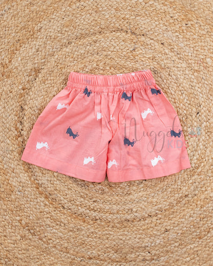 Ready to Ship: Snuggle Bunny Cambric Cotton Co-ord Set
