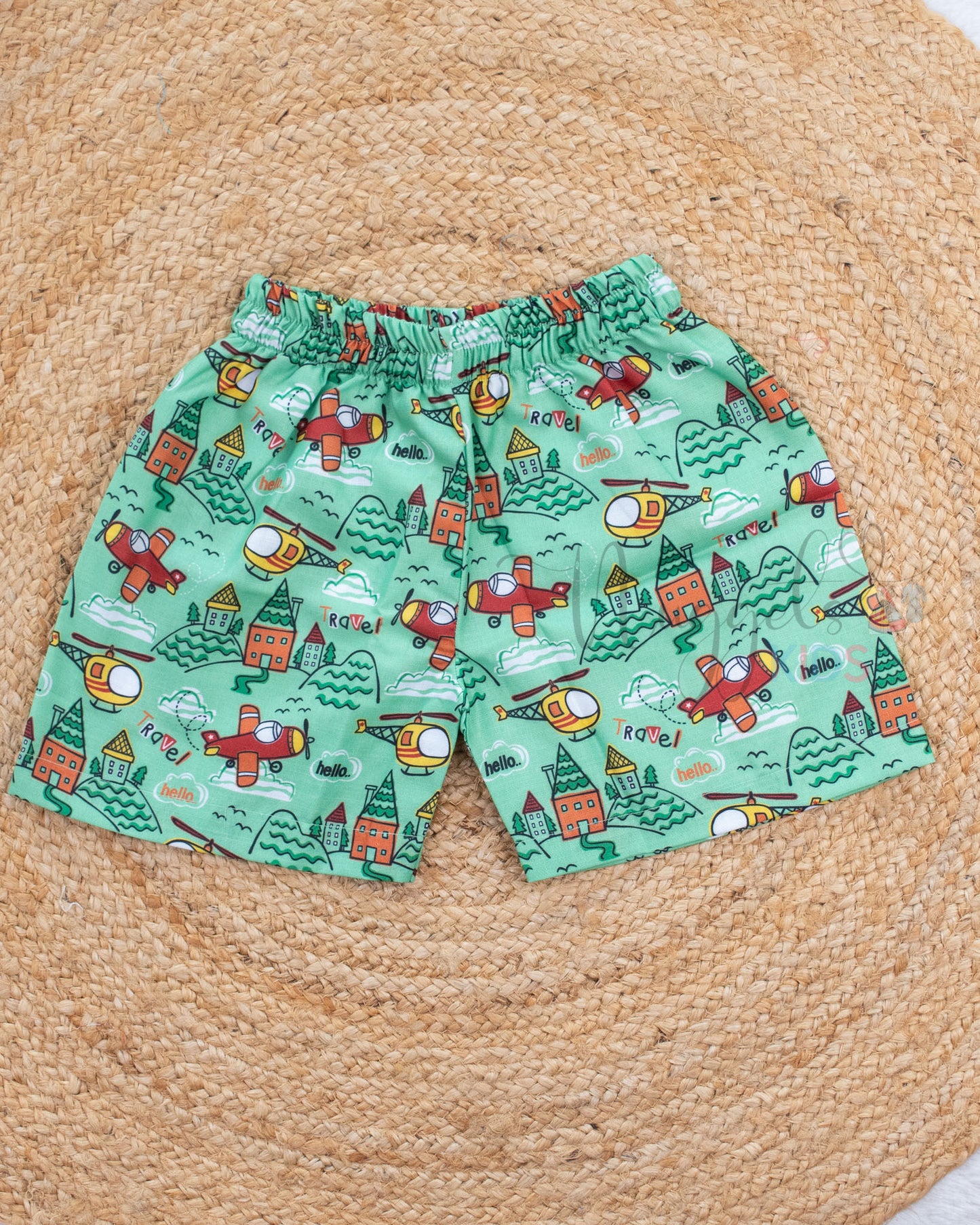 Ready to Ship: Travel Hover Linen Viscose Co-ord Set